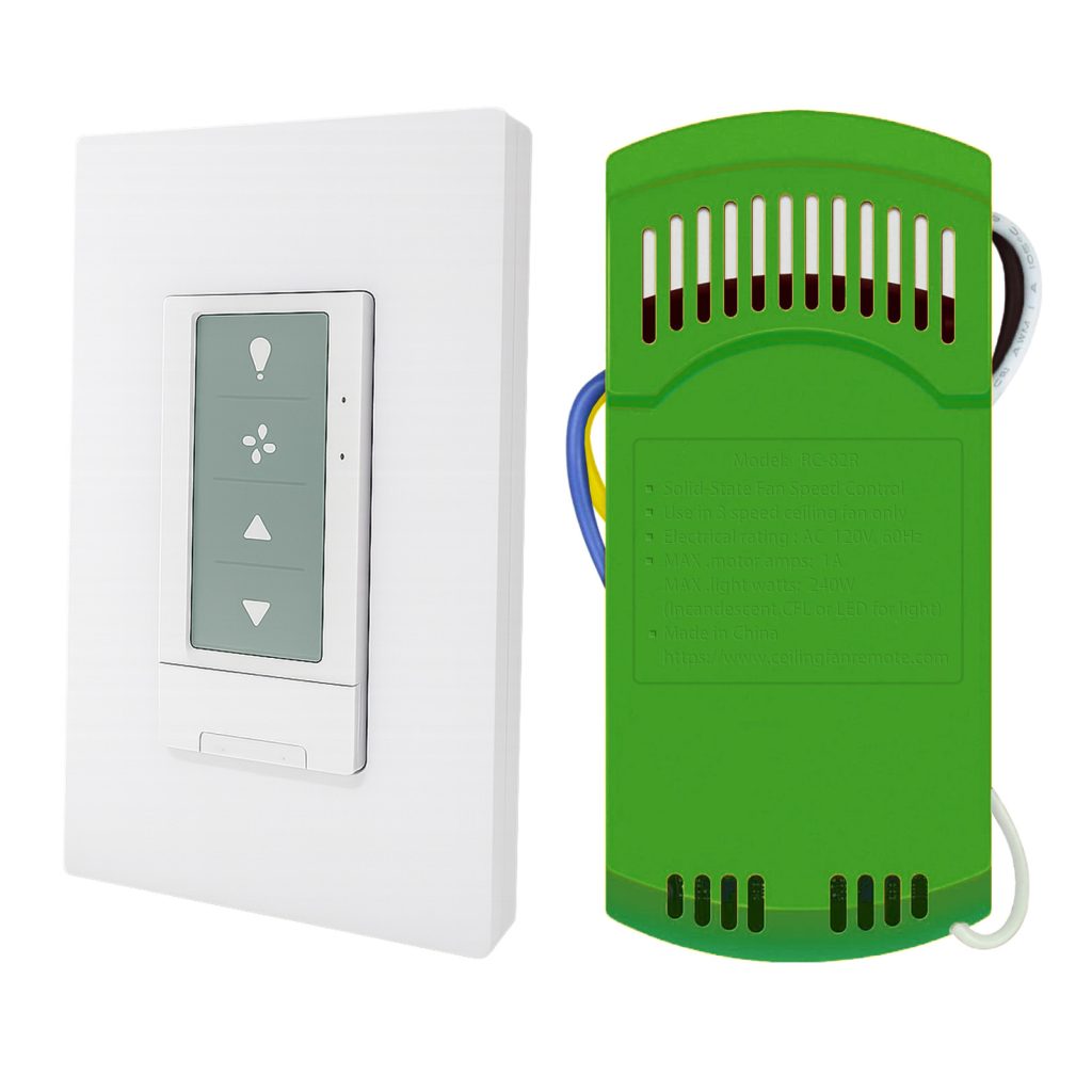 Universal 3 Speeds Ceiling Fan Wall Remote Cont...