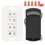Ceiling Fan Remote Control Kit with Dimmer Switch