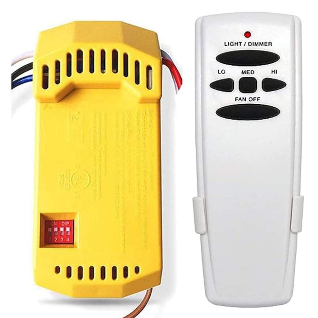 Universal Ceiling Fan Remote Control Kit with d...