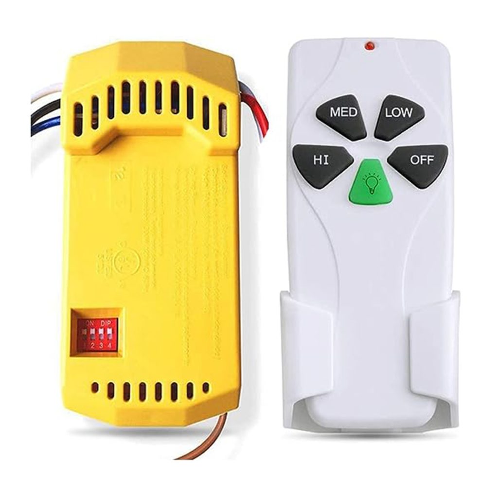 Universal Ceiling Fan Remote Control Kit with d...