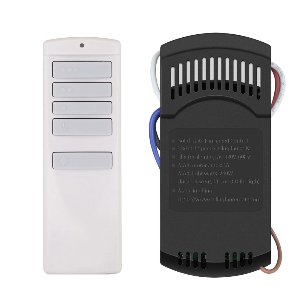 Universal Ceiling Fan Remote Control Kit for Ha...