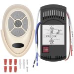 FAN35T Universal Ceiling Fan Remote Control Kit Replacement for Hunter Allen+Roth Kichler