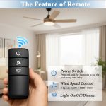 Universal Ceiling Fan Remote Control Kit Replacement Hampton Bay A25-TX028C-S