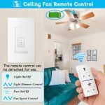 Ceiling Fan Wall Control Kit Replacement for 4-Speed Hunter & Casablanca
