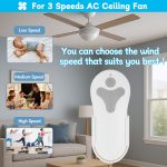 Ceiling Fan Remote Control Kit for Harbor Breeze KUJCE10311/ KUJCE10712