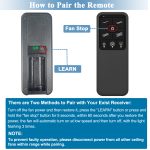 Replacement Remote for Westinghouse Ceiling Fan Remote 7787900 7788200