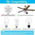 UC7229T Universal 3-Speed Ceiling Fan Remote Control Kit for Hampton Bay
