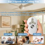 Remote for Hunter Ceiling Fan Remote Control 99122/99123