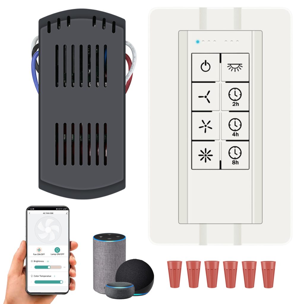 Smart WiFi Universal Ceiling Fan Remote Control...