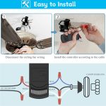 Ceiling Fan Remote Control Kit for Harbor Breeze KUJCE10311/ KUJCE10712