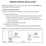 FAN-53T Universal Ceiling Fan Remote Control Kit ,Yellow