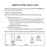 Universal Ceiling Fan Remote Control Kit with dimmer , Yellow