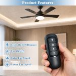 99198 for Hunter & Casablanca & Ceiling Fan Remote Control -Remote only