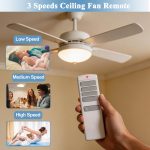 Replacement Remote for Harbor Breeze Ceiling Fan Remote Control- 315&304MHz