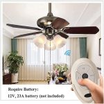 FAN35T Ceiling Fan Remote Control Replacement for Harbor Breeze Allen+Roth, Kichler