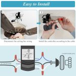 Ceiling Fan Remote Control Kit with Dimmer Switch