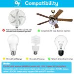 Universal Ceiling Fan Remote Control Receiver for Hunter Ceiling Fan , 434MHz (Receiver only)
