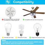 Ceiling Fan Remote Control Kit for Harbor Breeze KUJCE10311/ KUJCE10712