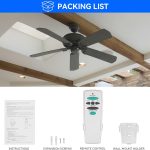 UC7078T Ceiling Fan Remote Control  for Hampton Bay, with Up and Down Light