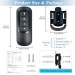 99198 for Hunter & Casablanca & Ceiling Fan Remote Control -Remote only