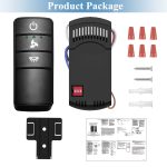 Universal Ceiling Fan Remote Control Kit Replacement Hampton Bay A25-TX028C-S