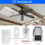 Universal Ceiling Fan Remote Control and Receiver Kit Compatible with Hunter 99122 99123 99600