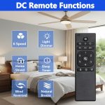 Ceiling Fan Remote Replacement for Harbor Breeze A25-TX012/A25-TX025
