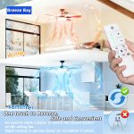 UC7225T Fan Remote Control Replacement Home Decorators Collection (White)