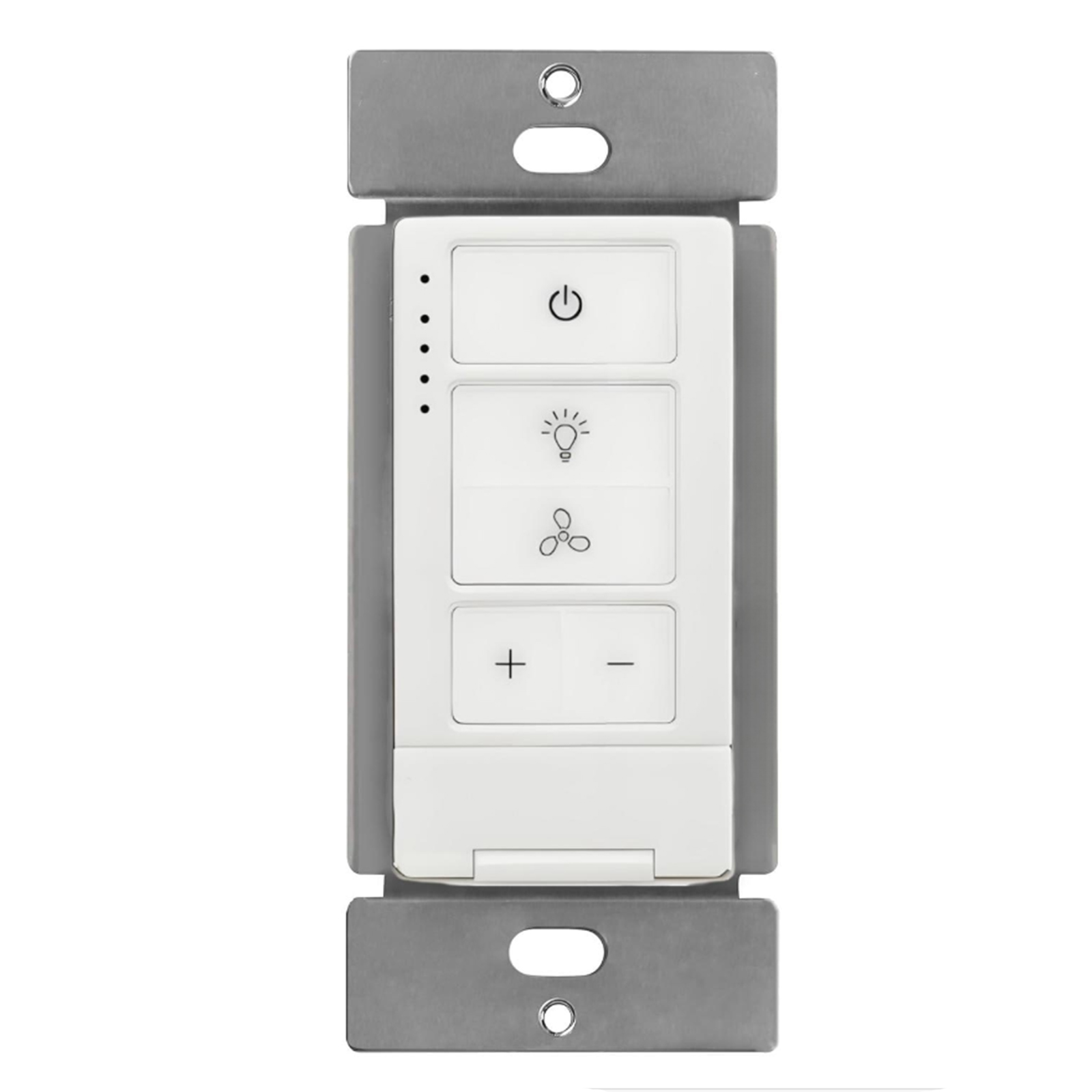 Dimmer Switch with 4-Speed Fan Control, 2-in-1 Light and Fan Combo Wall Control