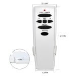 UC7078T Ceiling Fan Remote Control Replacement of Hampton Bay