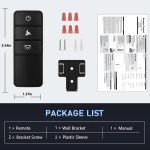 TR220A Ceiling Fan Remote Control Replacement for Hampton Bay