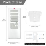 Ceiling Fan Remote Control Replacement for Harbor Breeze 40837