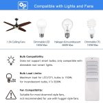 Universal Ceiling Fan Remote Control Kit for Harbor Breeze A25-TX001-R1