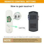 Ceiling Fan Remote Control Kit Compatible with Hunter 99392 99770