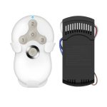 Universal Ceiling Fan Remote Control and Receiver Kit Compatible with Hunter 99122 99123 99600
