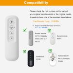 Ceiling Fan Remote Control Kit Replacement Hunter 99770