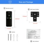 TX028C-S Ceiling Fan Remote Control Replacement for Hampton Bay