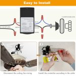 Ceiling Fan Remote Control Kit Compatible with Hunter 99392 99770