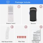 Universal Ceiling Fan Remote Control Kit for Harbor Breeze A25-TX001-R1